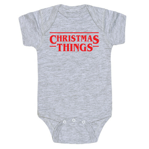 Christmas Things Baby One-Piece
