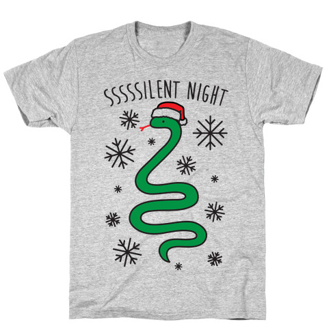 Sssssilent Night Snake T-Shirt
