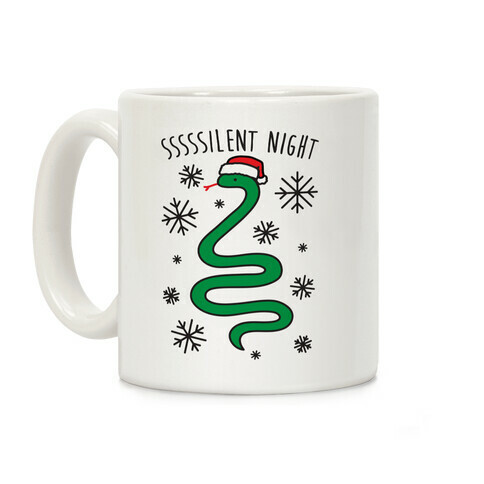 Sssssilent Night Snake Coffee Mug