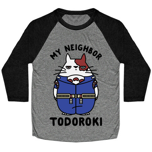 My Neighbor Todoroki Baseball Tee