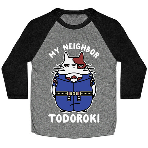 My Neighbor Todoroki Baseball Tee