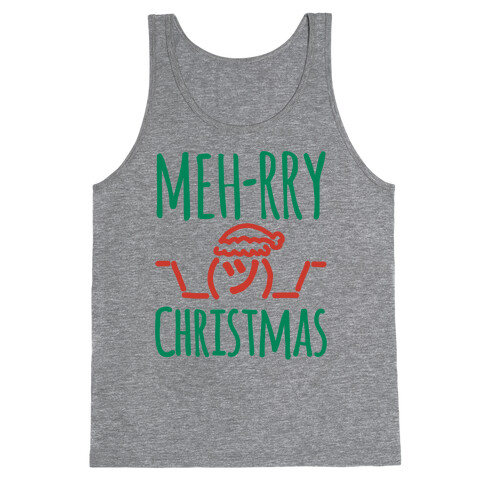 Meh-rry Christmas Parody Tank Top