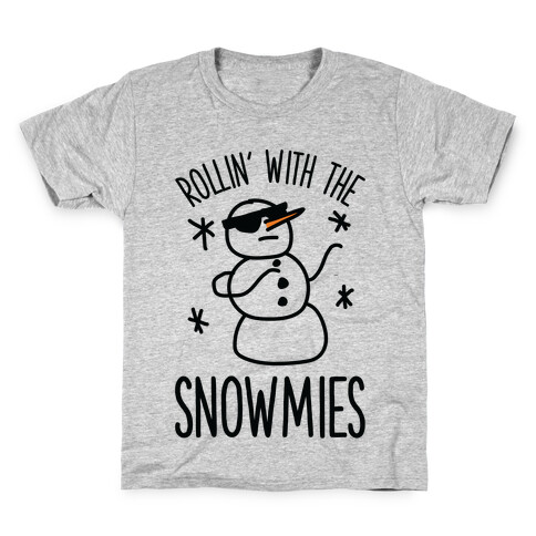 Rollin' With The Snowmies Kids T-Shirt