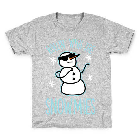 Rollin' With The Snowmies Kids T-Shirt