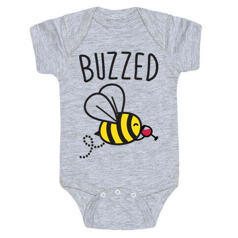 Buzzed Wine Bee Baby One-Piece
