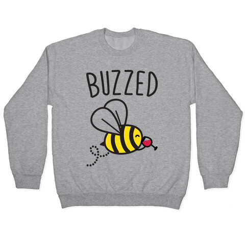 Buzzed Wine Bee Pullover