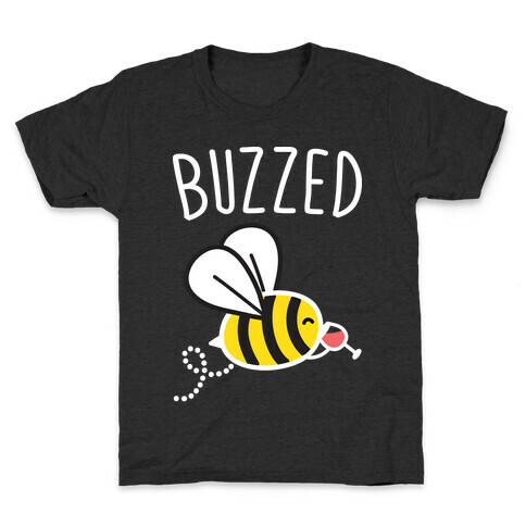 Buzzed Wine Bee Kids T-Shirt