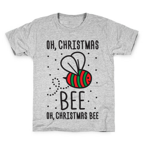 Oh, Christmas Bee Kids T-Shirt