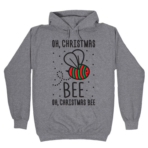 Oh, Christmas Bee Hooded Sweatshirt