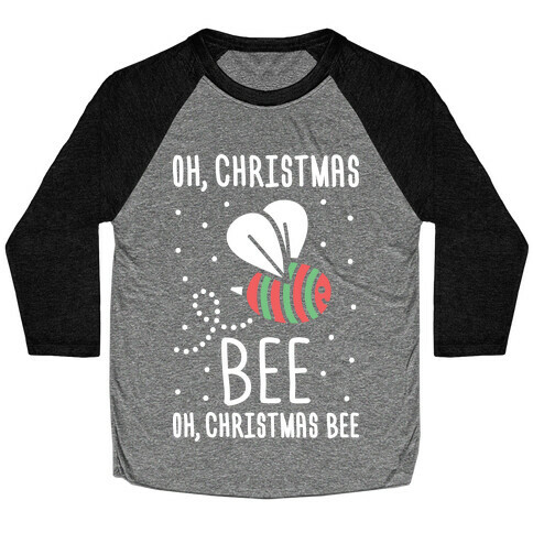 Oh, Christmas Bee Baseball Tee