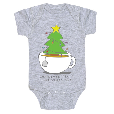 Christmas Tea O Christmas Tea Baby One-Piece