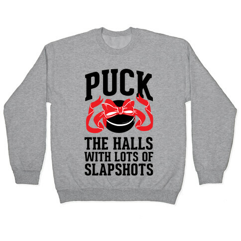 Puck the Halls Pullover