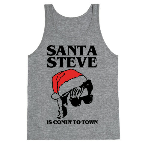 Santa Steve Parody Tank Top
