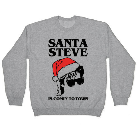 Santa Steve Parody Pullover