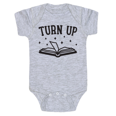 Turn Up Book Baby One-Piece