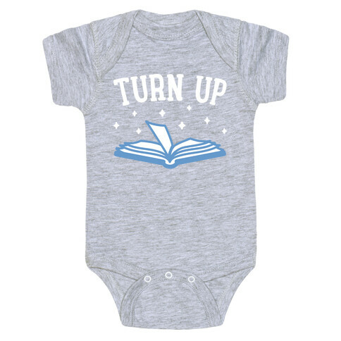 Turn Up Book Baby One-Piece