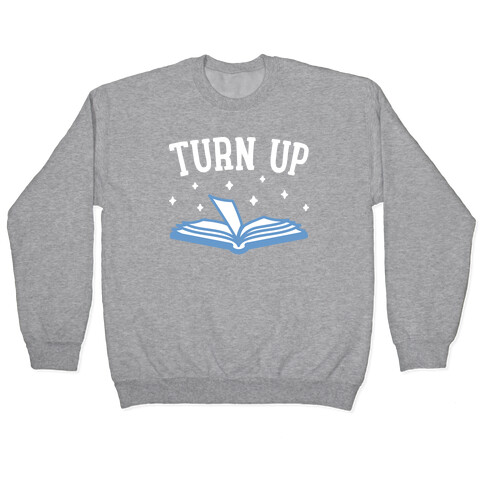 Turn Up Book Pullover