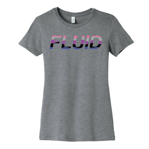 Fluid Waves Womens T-Shirt