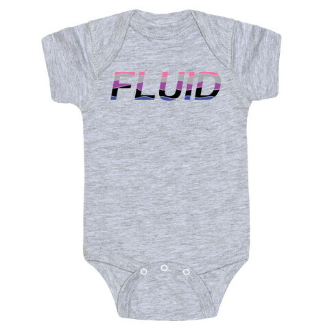 Fluid Waves Baby One-Piece