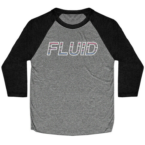 Fluid Waves Baseball Tee