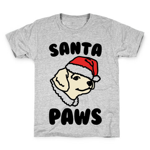 Santa Paws  Kids T-Shirt