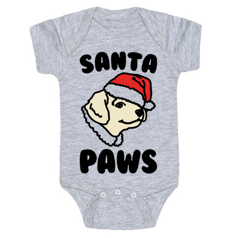 Santa Paws  Baby One-Piece
