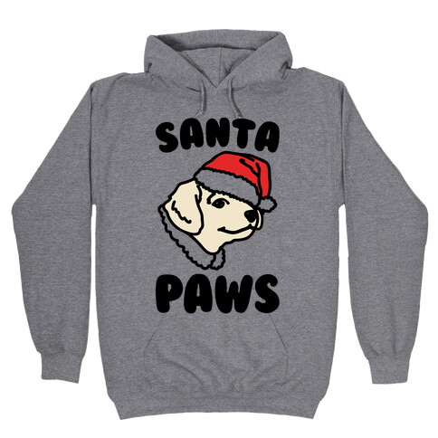 Santa Paws  Hooded Sweatshirt