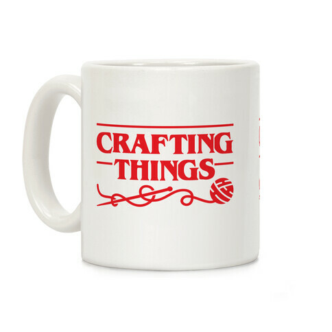 Crafting Things Parody Coffee Mug