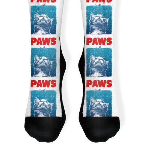 PAWS (Jaws Parody) Sock