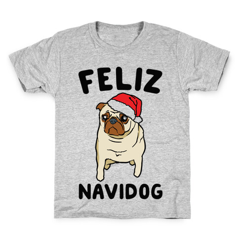 Feliz Navidog Parody Kids T-Shirt