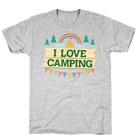 I Love Camping (Pocket Camp Parody) T-Shirt