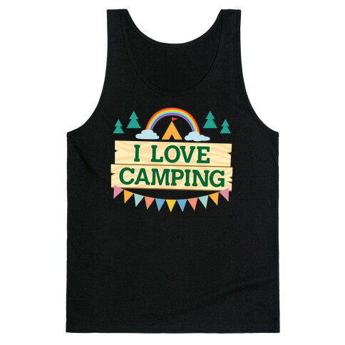 I Love Camping (Pocket Camp Parody) Tank Top