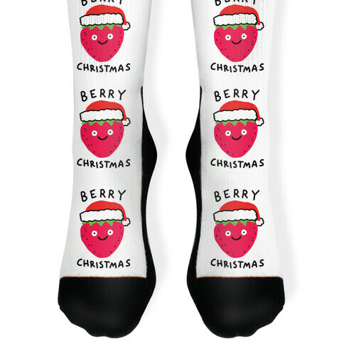 Berry Christmas Sock