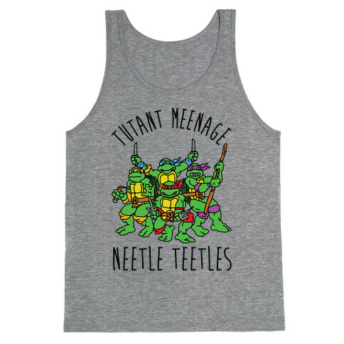 Tutant Meeage Nestle Teetles Tank Top