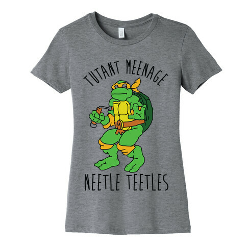 Tutant Meeage Nestle Teetles Mikey Womens T-Shirt