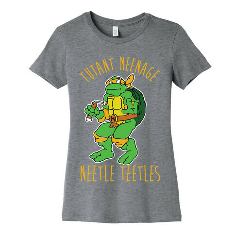 Tutant Meeage Nestle Teetles Mikey Womens T-Shirt