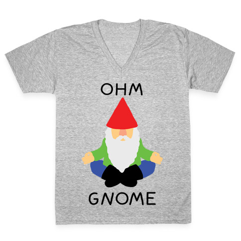 Ohm Gnome V-Neck Tee Shirt