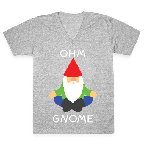 Ohm Gnome V-Neck Tee Shirt