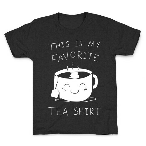 This Is My Favorite Tea Shirt Kids T-Shirt