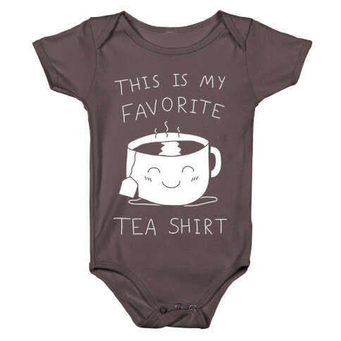 This Is My Favorite Tea Shirt Baby One-Piece