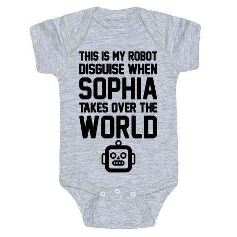 Robot Disguise  Baby One-Piece
