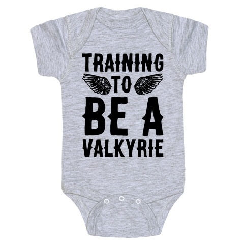 Training To Be A Valkyrie Parody Baby One-Piece