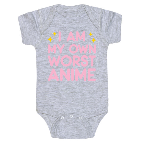 I Am My Own Worst Anime Baby One-Piece