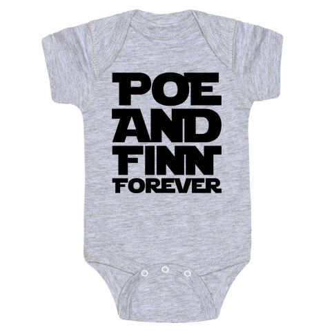 Poe and Finn Forever  Baby One-Piece