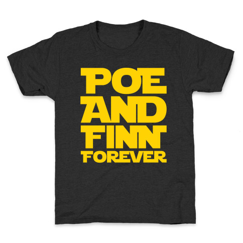Poe and Finn Forever White Print Kids T-Shirt
