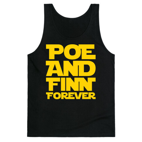 Poe and Finn Forever White Print Tank Top