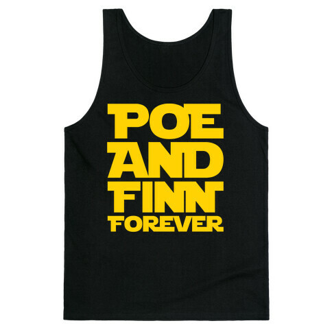 Poe and Finn Forever White Print Tank Top