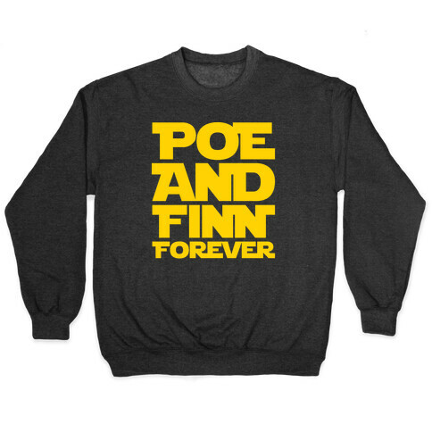 Poe and Finn Forever White Print Pullover