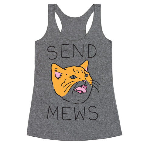 Send Mews Racerback Tank Top