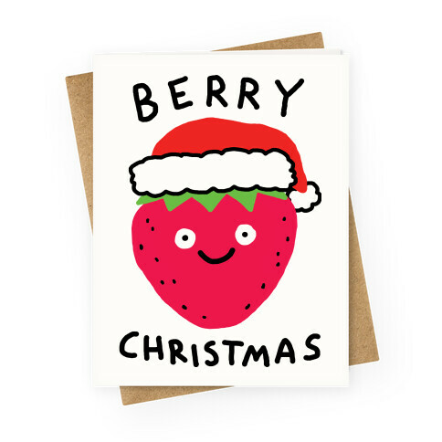 Berry Christmas Greeting Card